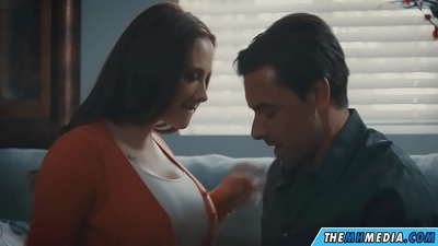 Romantic sex with a good busty mom